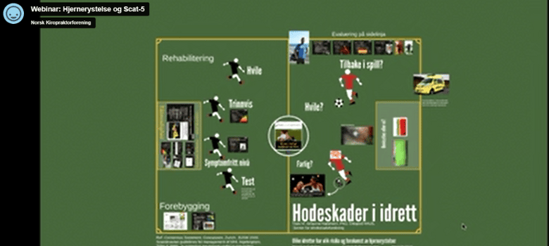 Webinaropptak: Hjernerystelse og SCAT5